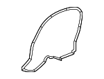 H30110502 - Engine: Upper Timing Cover Gasket for Mazda Image