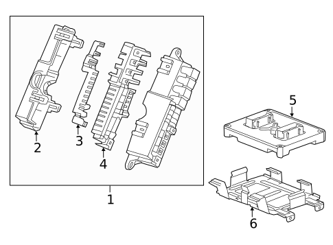 Fuse & Relay for 2012 Chevrolet Volt #1