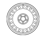 52910R0320 - : Wheel, Alloy for Kia Image