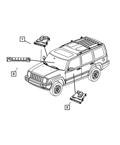 Switches for 2009 Jeep Commander #3