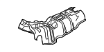 BCKA5645XD - Exhaust: Center Shield for Mazda: 3 Image