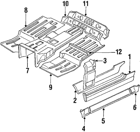 Rocker for 1988 Suzuki Samurai | World OEM Parts Subaru