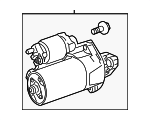 2769062300 - Electrical: Starter for Mercedes-Benz Image