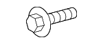 91674C1032 - Body: Impact Bar Bolt for Lexus: RX350, RX350L, RX450h, RX450hL Image
