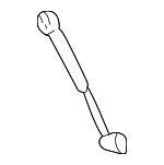 55136764AA - Body: Support Strut for Jeep: Grand Cherokee Image