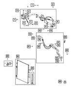 68467210AA - : A/C Suction Line for Jeep: Grand Wagoneer, Wagoneer Image