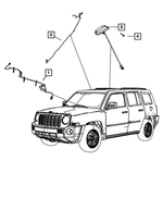 68066436AA - Electrical: Satellite Digital Audio Wiring for Mopar Image
