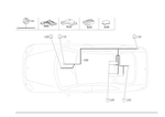 2035403408 - Special Equipment: Wiring Harness for Mercedes-Benz: 180C, C230, C240, C32 AMG, C320, C55 AMG, CLK320, CLK500, CLK55 AMG Image