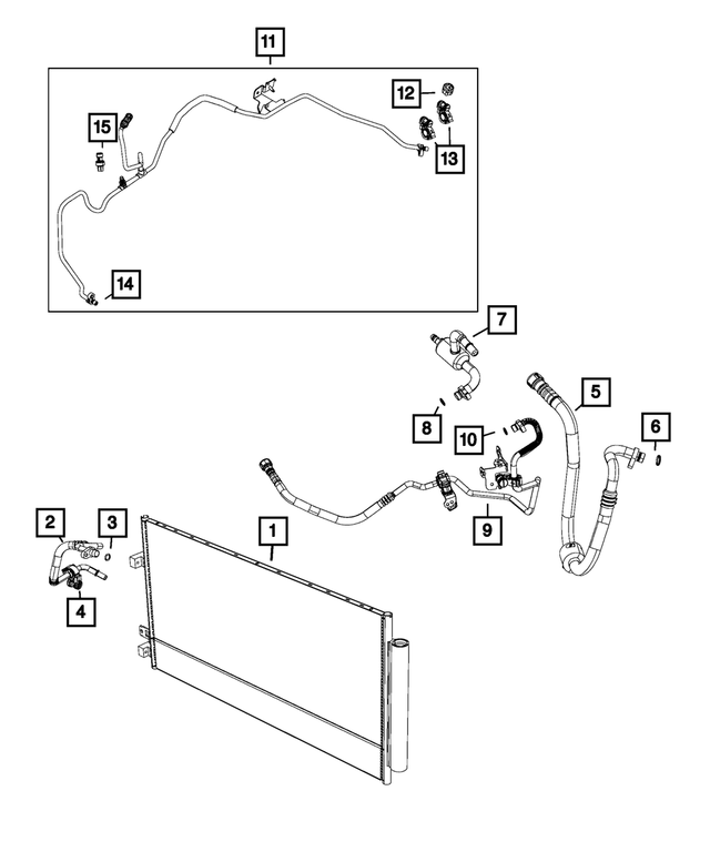 6106271AA - Air Conditioners and Heaters: A/c Line Seal for Mopar Image