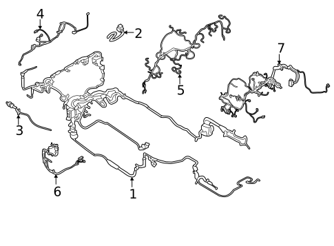 Wiring Harness for 2014 Porsche Cayman #0