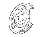 4650430241 - Brakes: Splash Shield for Lexus: GS300, GS350, GS430, GS450h, GS460, IS F, IS250, IS350 Image