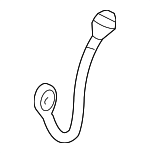 9094702F67 - Brakes: Brake Hose for Lexus: GS300, GS350, GS430, GS450h, GS460 Image