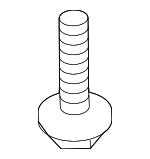 1244105207B - Body: Bumper Cover Screw for Hyundai Image