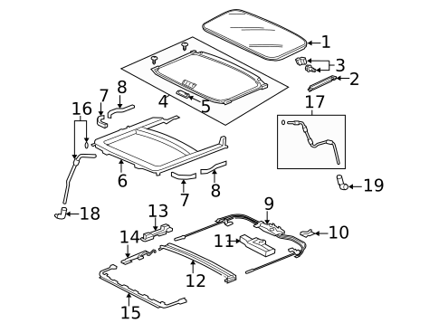 Sunroof for 2015 Honda CR-V #0