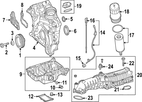 Intake for 2021 Mercedes-Benz GLC43 AMG #0
