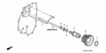 23515RCL010 - Transmission - Automatic: GEAR, IDLE for Honda Image