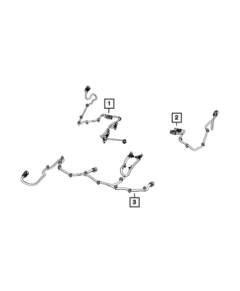 Wiring-Body and Accessories for 2018 Jeep Wrangler #8