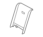 52207068104 - Body: Trim Panel for BMW: 525i, 525xi, 528i, 528i xDrive, 528xi, 530i, 530xi, 535i, 535i xDrive, 535xi, 545i, 550i, M5 Image