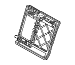 52207058587 - Body: Seat Back Frame for BMW Image