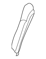 52207071141 - Body: Side Cover for BMW: 525i, 525xi, 528i, 528i xDrive, 528xi, 530i, 530xi, 535i, 535i xDrive, 535xi, 545i, 550i, M5 Image