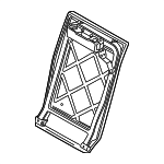 52207058588 - Body: Seat Back Frame for BMW Image