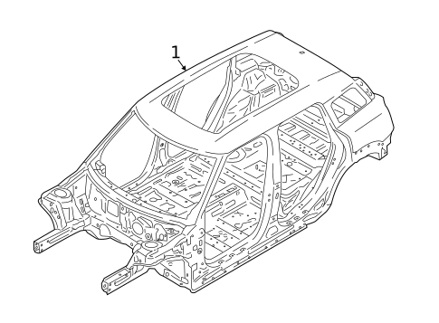 Body Shell for 2020 Mini Cooper Countryman #0