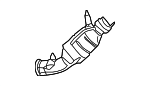 3D0254251CX - Exhaust: Catalytic Converter for Volkswagen Image