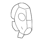 99650137701GRV - Body: Inner Rail Mount for Porsche: 911, Boxster, Cayman Image