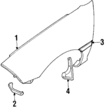 5761160B11 - : Fender for Suzuki: Swift Image