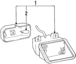 MB725132 - Electrical: High Mount Lamp for Mopar Image