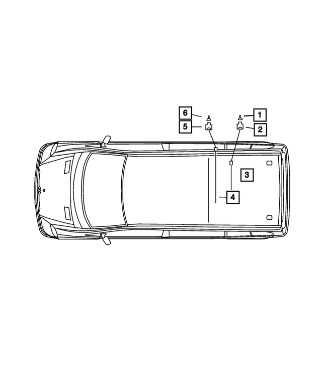 68013518AA - Electrical: Ground Strap for Mopar Image