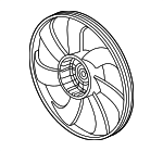 190206A0A01 - Cooling System: Fan Blade for Honda Image
