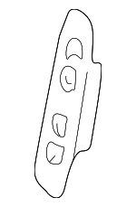 9175602 - Body: Reinforcement Nut Plate for Volvo: S60, S80, V70, XC70, XC90 Image