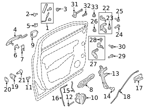 Front Door for 2018 Lincoln MKC #0