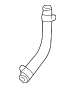 YL8Z3A713AC - Steering: Power Steering Cooler Line for Ford Image