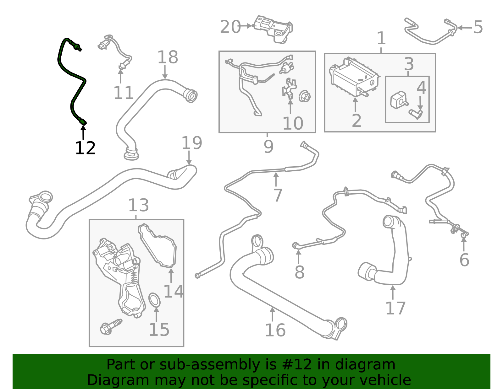 2014-2020 Ford Fusion Oxygen Sensor DS7Z-9F472-B | Awesome Parts Ford