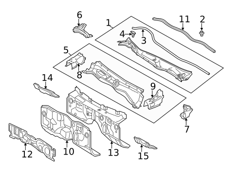 Cowl for 2018 Lexus GS F #0
