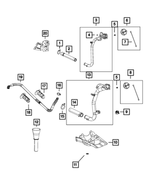 68132536AA - Fuel: Nut, Mounting for Mopar Image