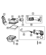 68306577AB - Fuel and Accelerator Pedal: Grommet for Mopar Image image