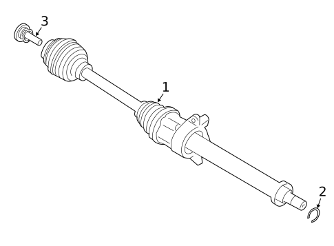 Drive Axles for 2015 Mini Cooper #1