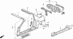 74422SH3000 - Body/Air Conditioning: CUSHION, FUEL FILLER LID for Honda Image