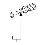 37870RWCA01 - Cooling System: Temp Sensor for Honda: Accord, Civic, Clarity, CR-V, CR-Z, Crosstour, Fit, HR-V, Insight Image