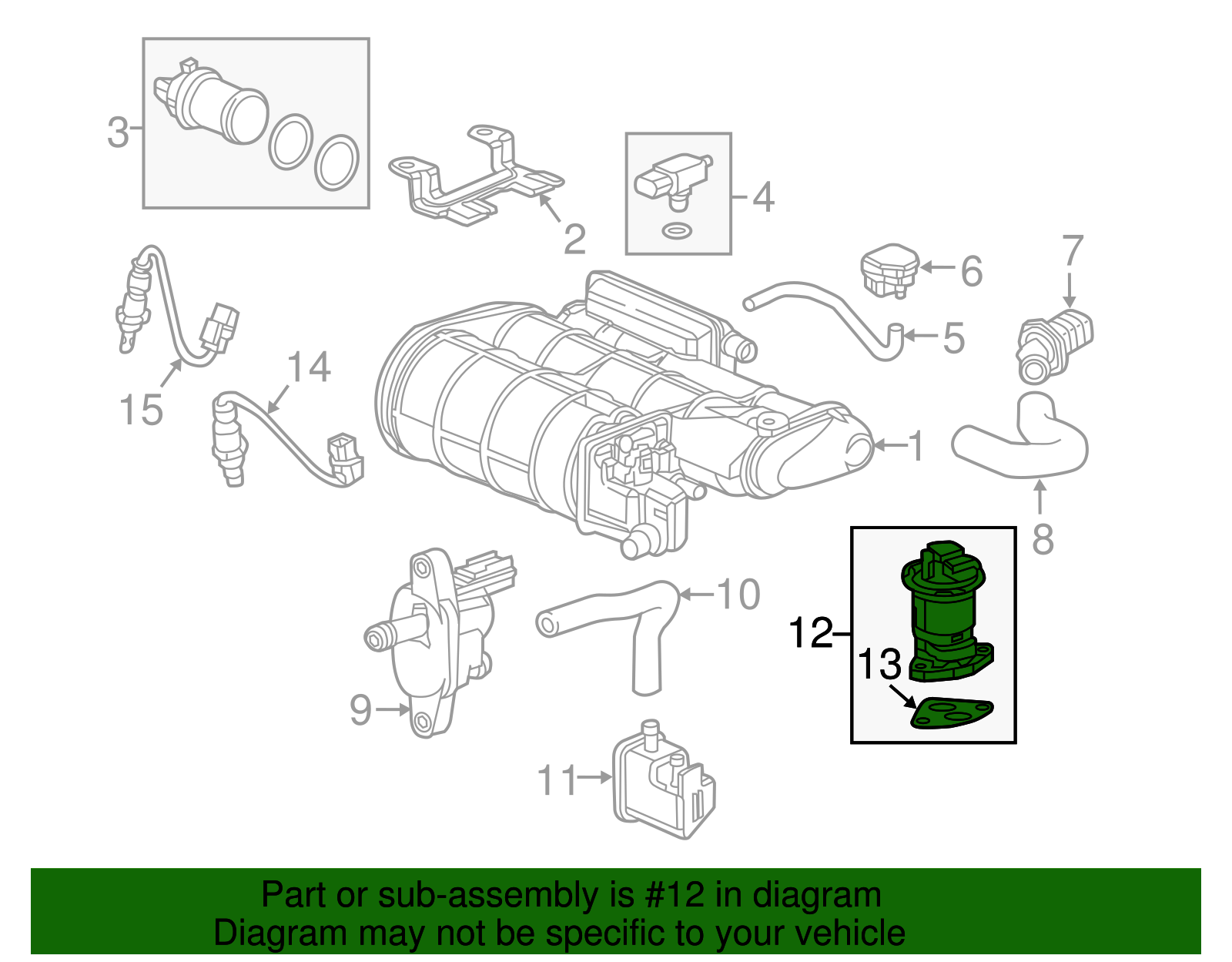 Set valvole originali Honda EGR 18011-R70-A00
