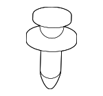 MR200300 - Body: Grille Clip for Mitsubishi Image