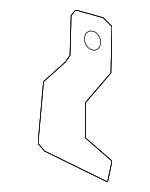 L1MZ7B147A - Cooling System: Inlet Tube Front Bracket for Ford: Explorer, Police Interceptor Utility Image