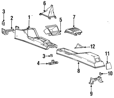 Center for 1990 Mitsubishi Precis #0