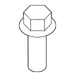 934070802008 - Electrical: Bracket Bolt for Honda: Civic, Odyssey Image