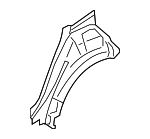 41217294972 - Body: Outer Wheelhouse for BMW: 640i Gran Coupe, 640i xDrive Gran Coupe, 650i Gran Coupe, 650i xDrive Gran Coupe, M6 Gran Coupe Image