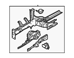64500B2510 - Body: Apron/Rail Assembly for Kia: Soul Image