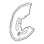 51755J5500 - : Splash Shield for Genesis: G70 Image